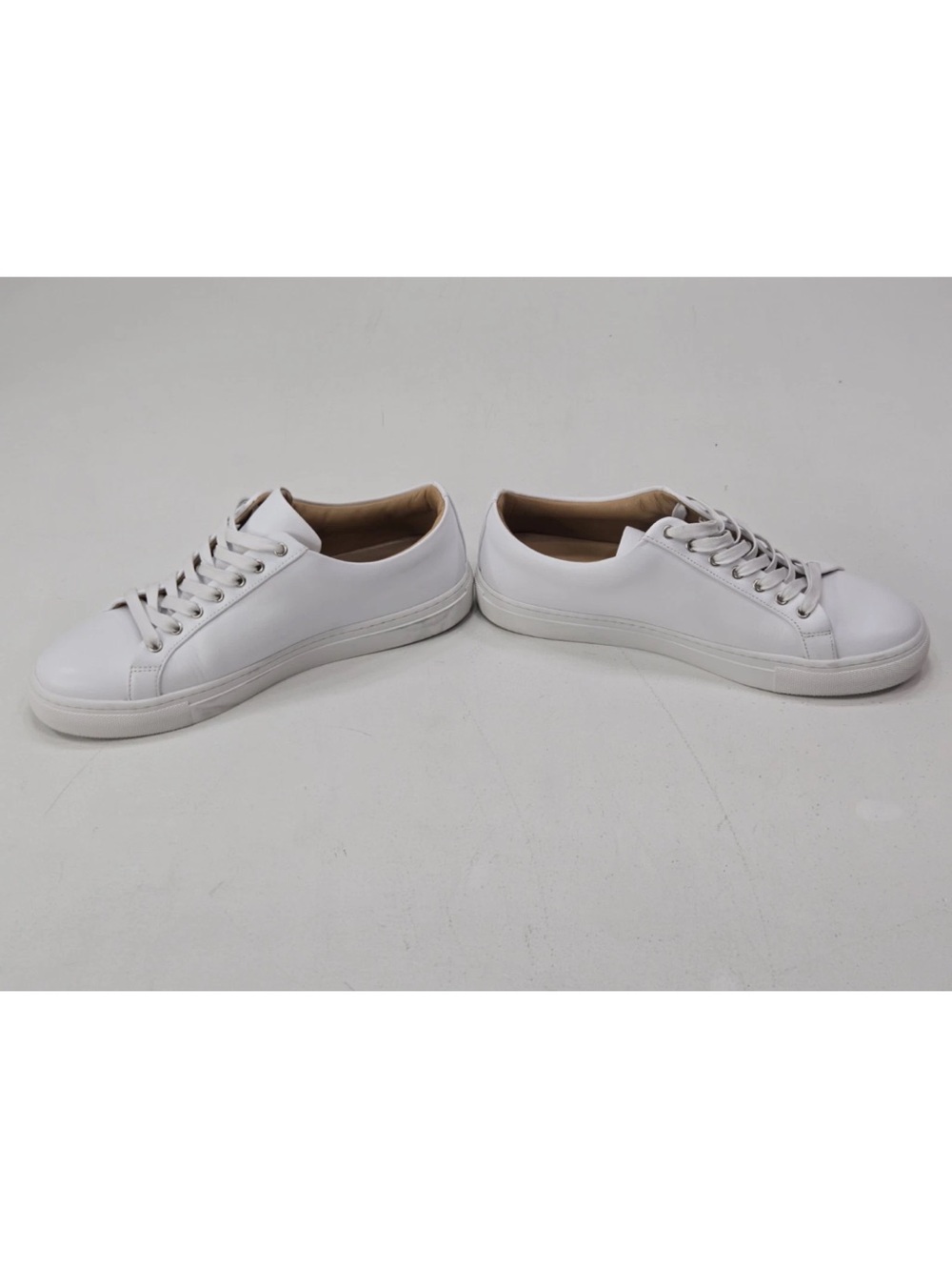 Thursday Boot Co Shoes Mens 9 Premier Low Top White Leather Lace Up Sneakers - Picture 8 of 13